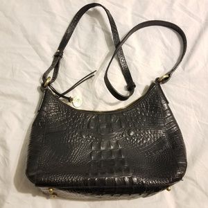 Brahmin Black Alligator Purse